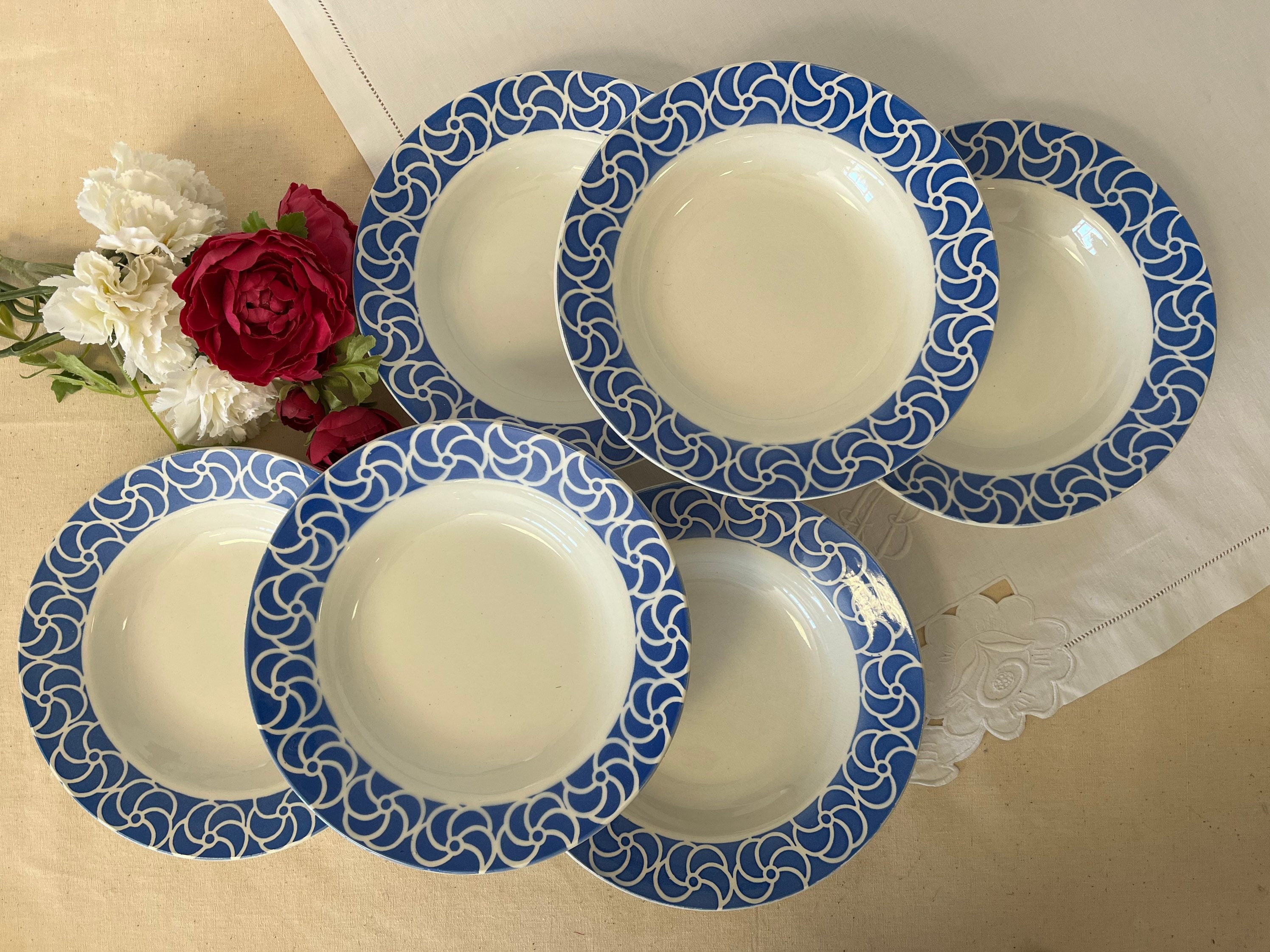 フランス・ディゴワン社のオールドスーププレートX6モデル「ヴァン