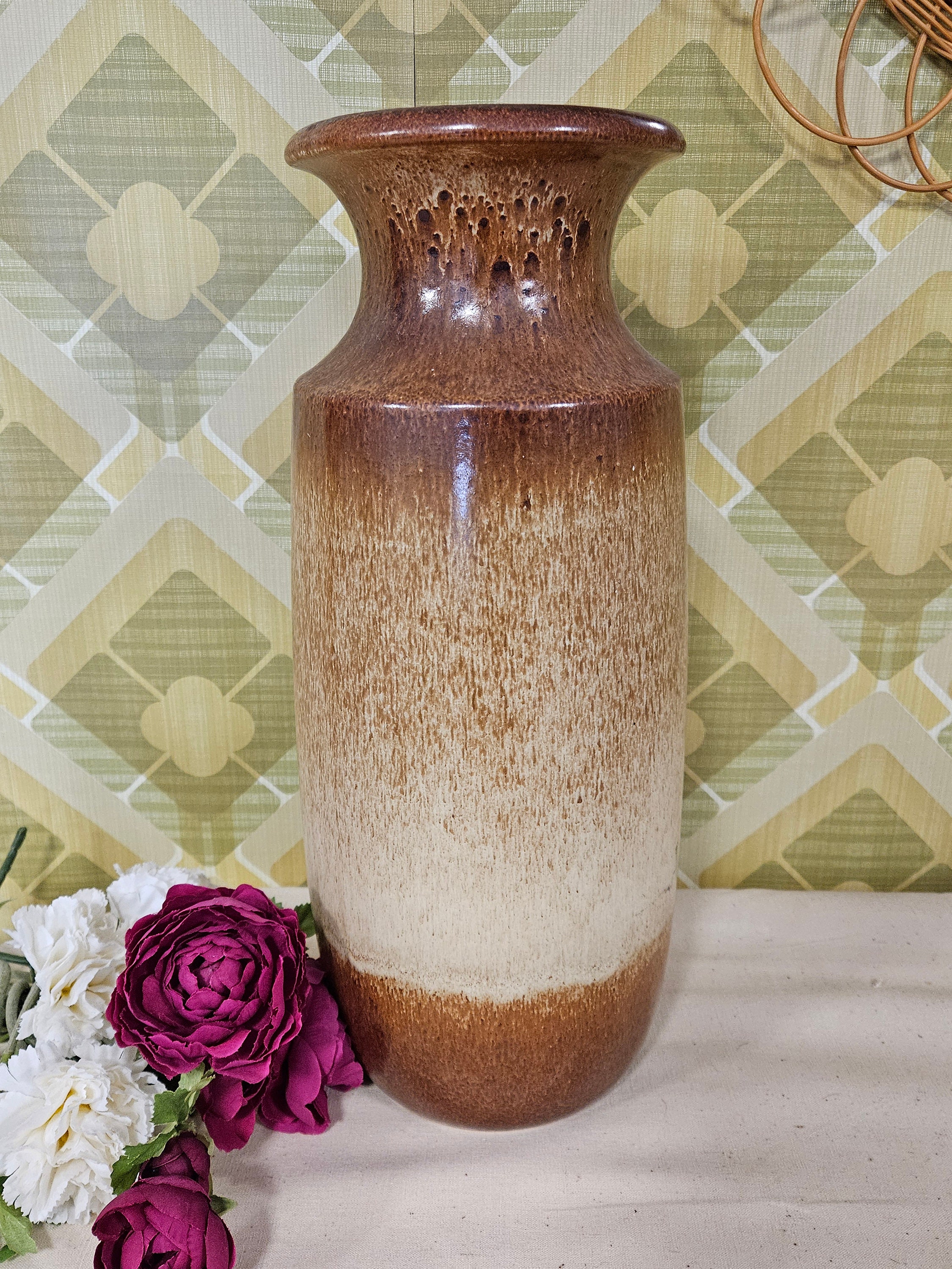 West Germany Scheurich Keramik Vase - Etsy Finland