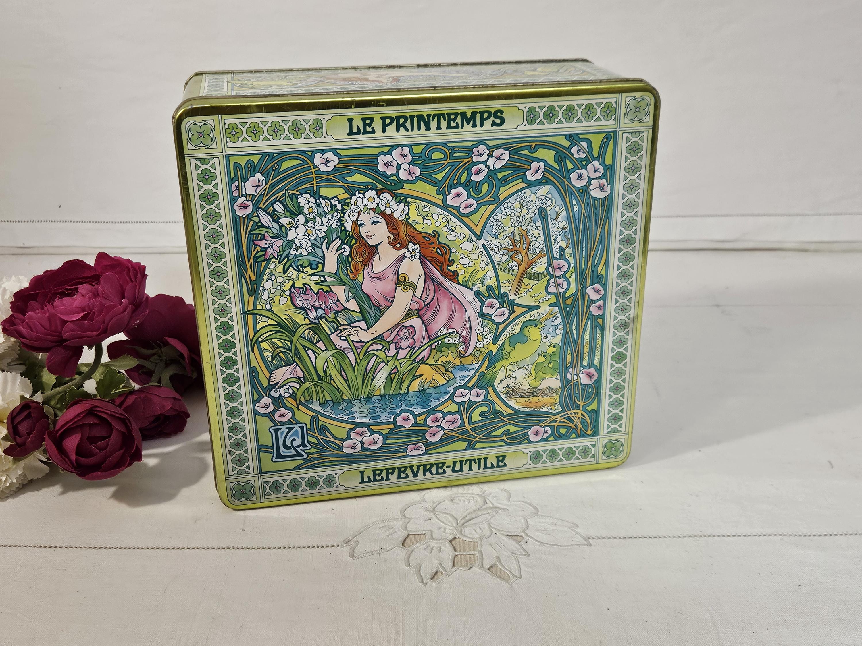 Lu Biscuit Tin - Etsy