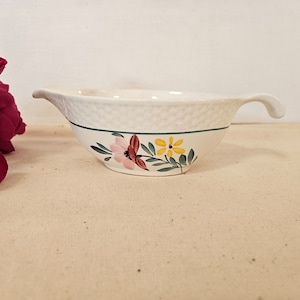 Old gravy boat model &quot;Fabiola&quot; from the French manufacture of Digoin