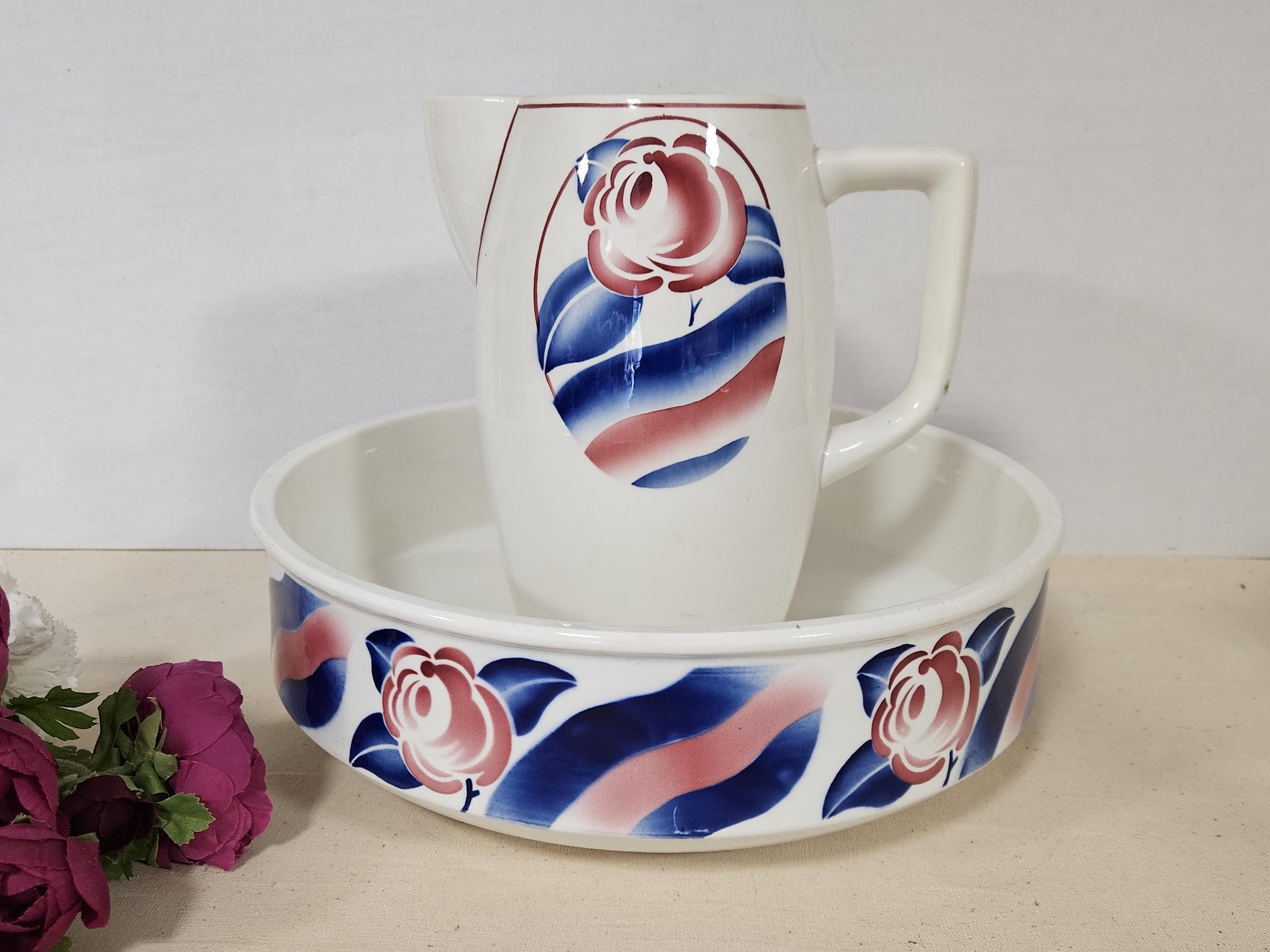 Toilet Set Pitcher Old Model 