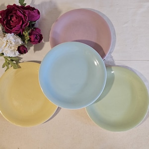 Antique dessert plates X4 from French manufacture