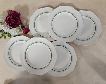 Antique Flat Plates X6 Ironstone Model 