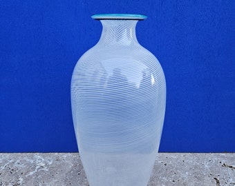 MURANO vase in filigree by Barovier Et toso