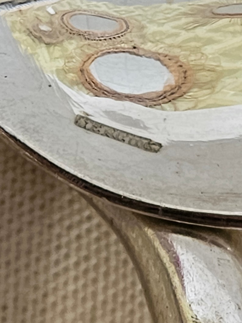Grandes Cuillères anciennes X6 Manufacturé Ercuis en métal argenté image 7
