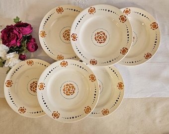 Antique flat plates X6 model &quot;Lolette&quot; from the French manufacturer of Lonchamps