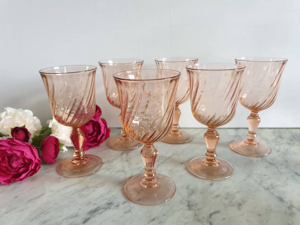 Verres Vintage Rosaline X6 12