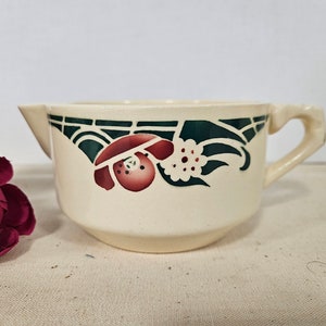 Old gravy boat model &quot;5502&quot; from the French manufacture of Saint Amand