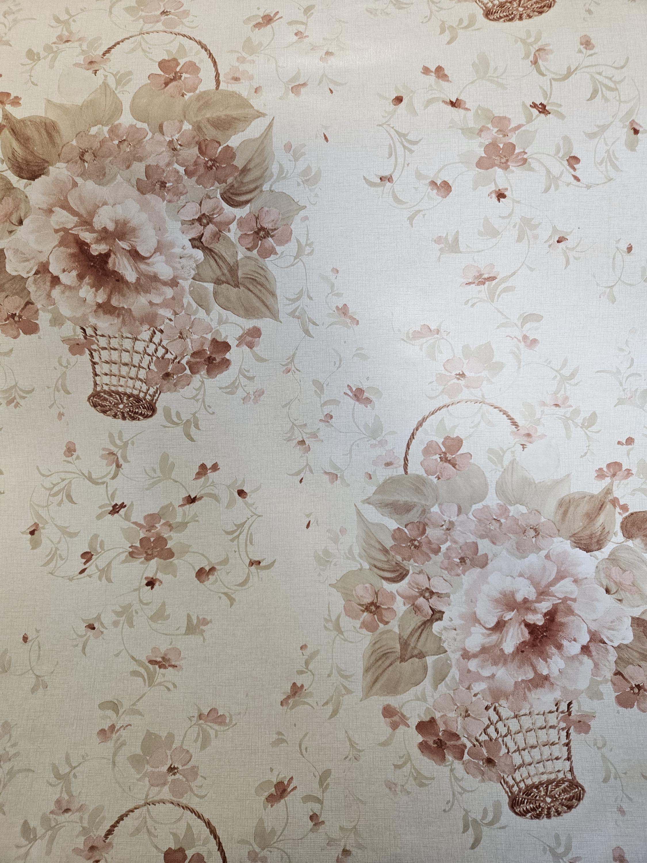 Vintage wallpaper roll old wallpaper