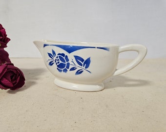 Old gravy boat model &quot;Corsica&quot; from the French manufacture of Digoin