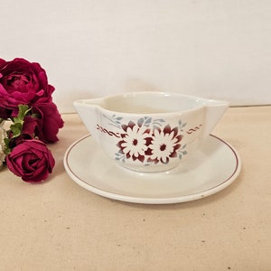 Old gravy boat model &quot;Ginette&quot; from the French manufacturer HBCM