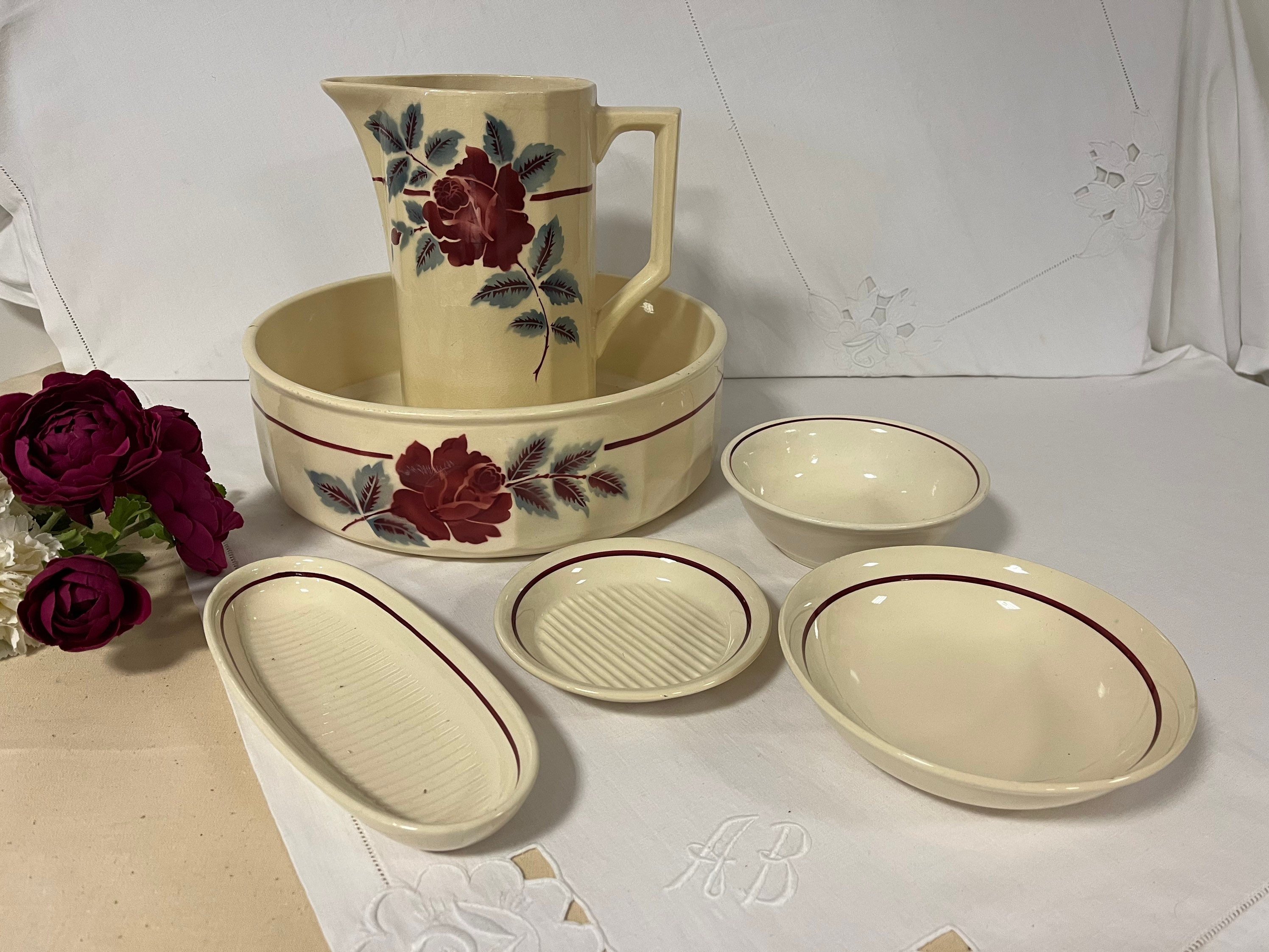 Nécessaire de Toilette Pichet Ancien Modèle Nice La Manufacture Française Moulin Des Loups