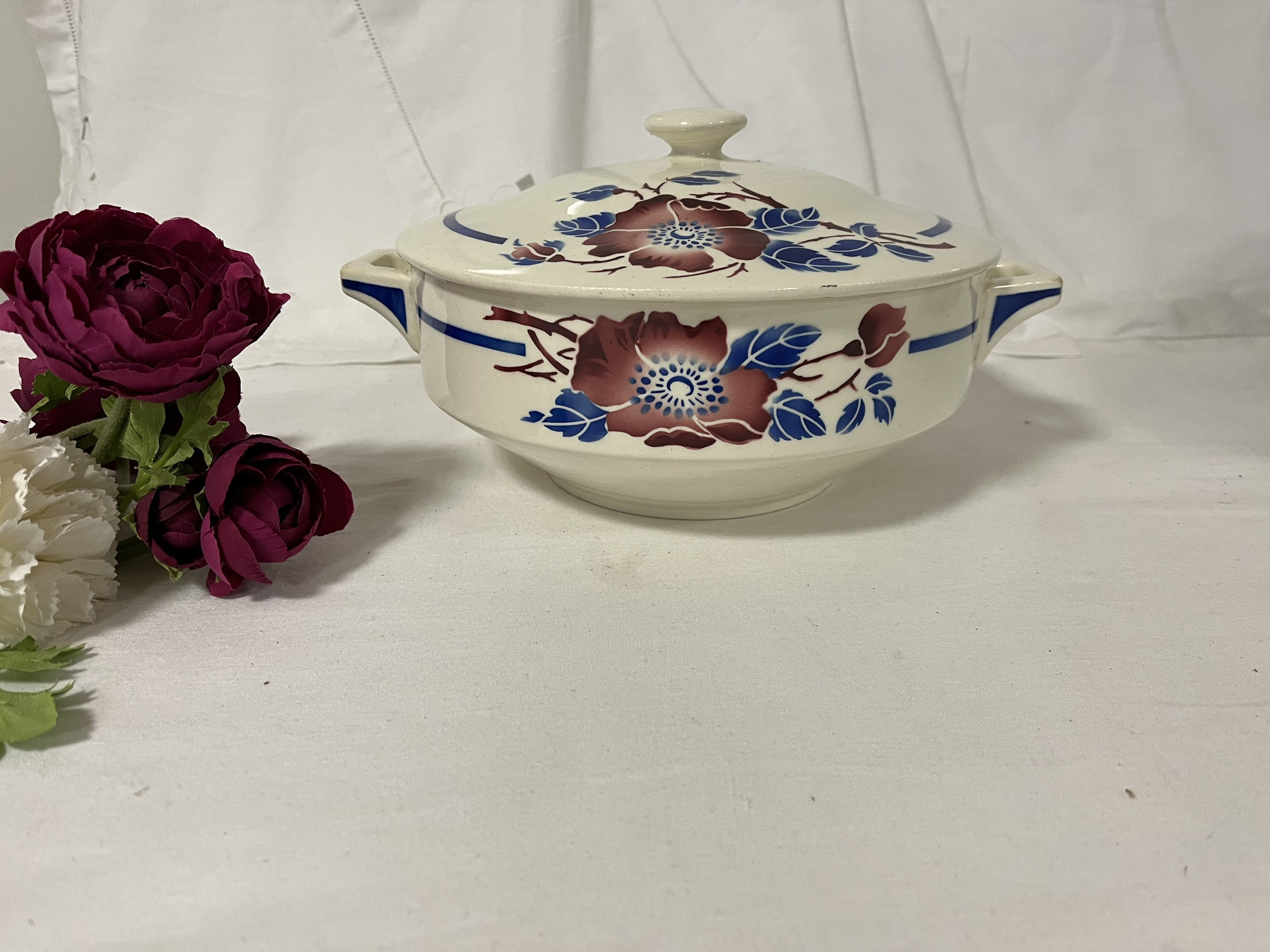 Soupière ou Légumier Ancien Modèle Régine de La Manufacture Française Lunéville | K&g