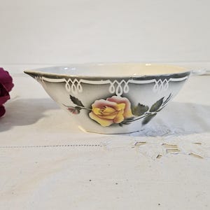 Antique sauceboat &quot;Odile&quot; model from the French manufacturer Digoin