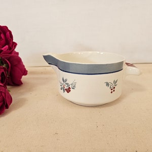 Old gravy boat &quot;Marly&quot; model from French manufacture