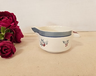 Old gravy boat &quot;Marly&quot; model from French manufacture
