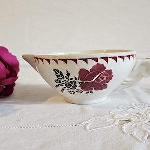 Old sauce boat model &quot;Café Mars&quot; from the French manufacturer of Saint Amand