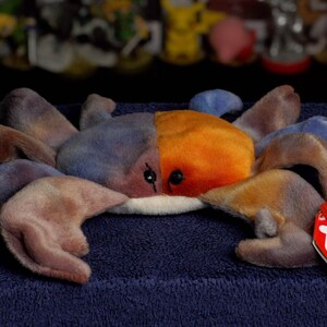 Claude the Crab (1996) - Ty Beanie Baby