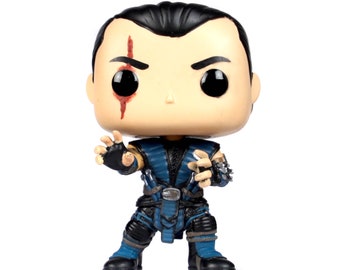 Sub-zero (unmasked) -custom Funko Mortal Kombat Pop! Vinyl