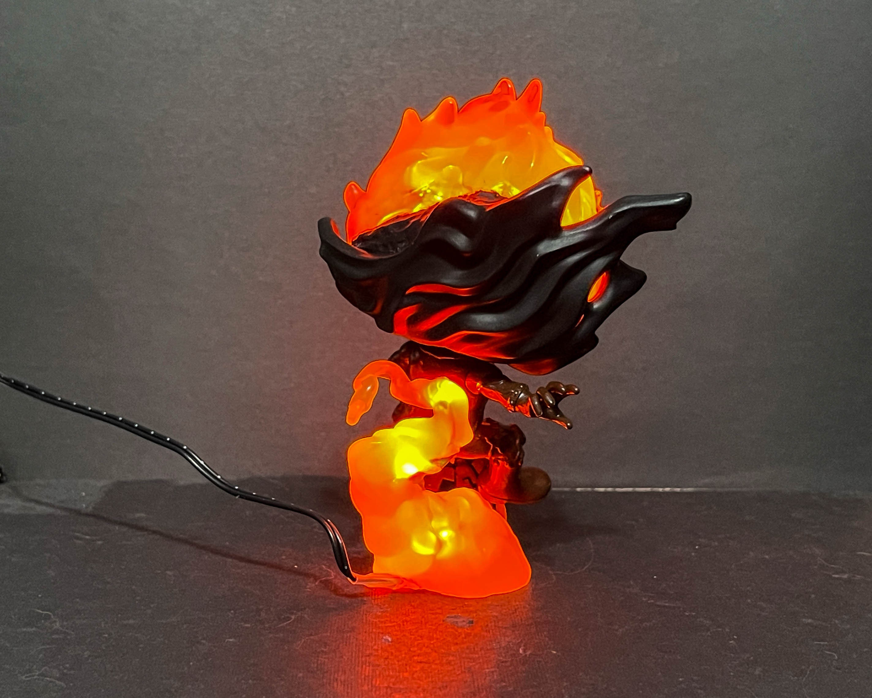 Venomized Jack-o-lantern (light-up)-custom Funko Venomized Marvel