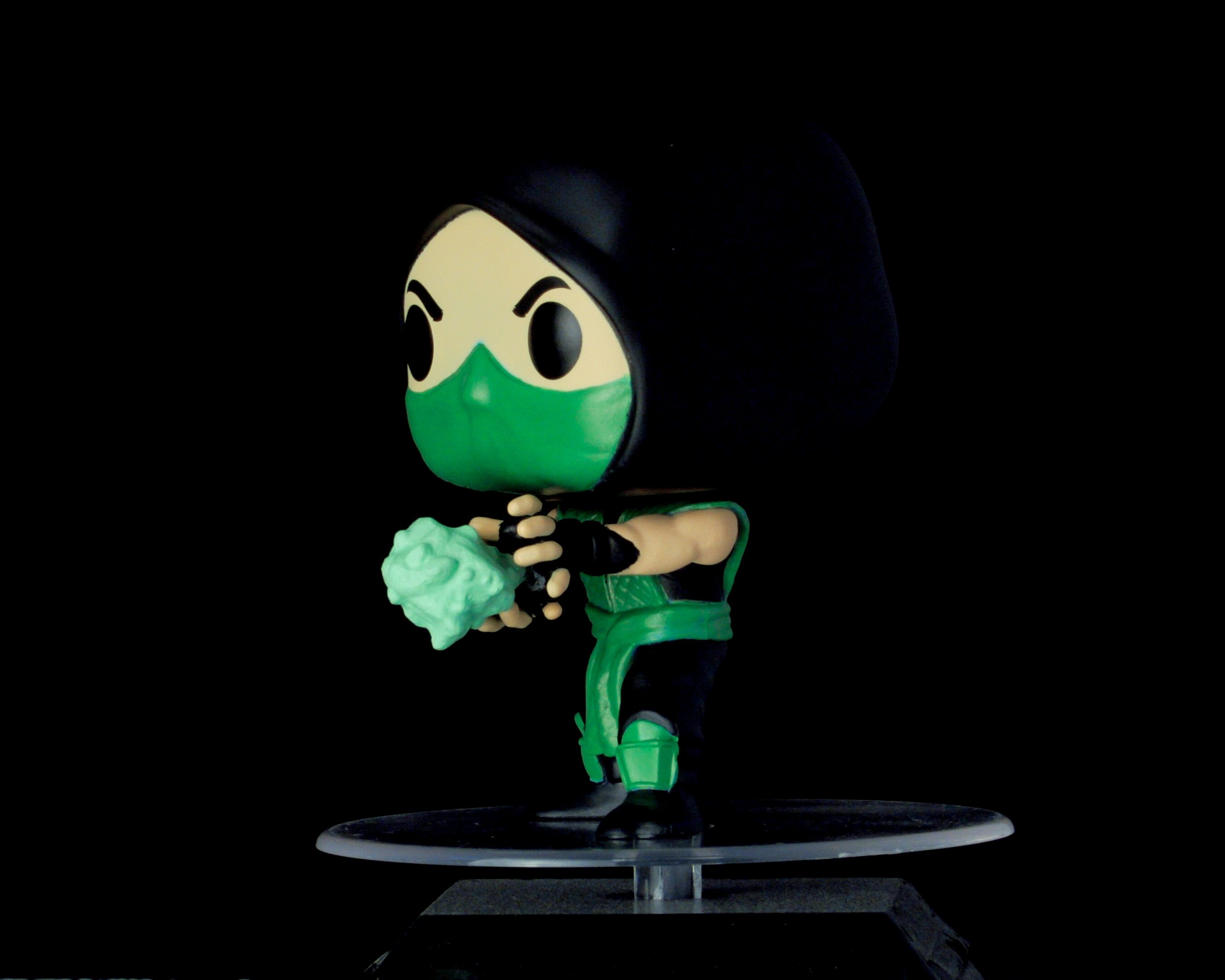 Reptile glow-in-the-dark custom Funko Mortal Kombat Pop | Etsy