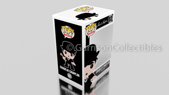 Funko Pop! Charlie Chaplin – Figura De Vinilo Coleccionable De 9.5 Cm, Regalo Oficial Para Fans Del Cine, Ideal Para Exposición Y Coleccionistas