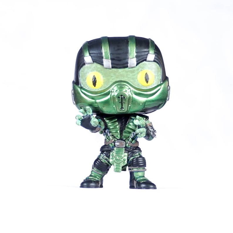 Reptile Custom Funko Mortal Kombat Pop Vinyl | Etsy
