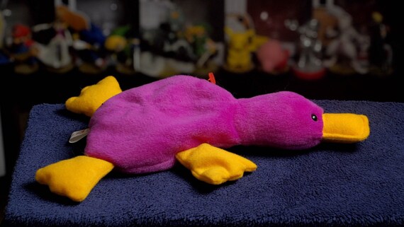 beanie baby purple platypus