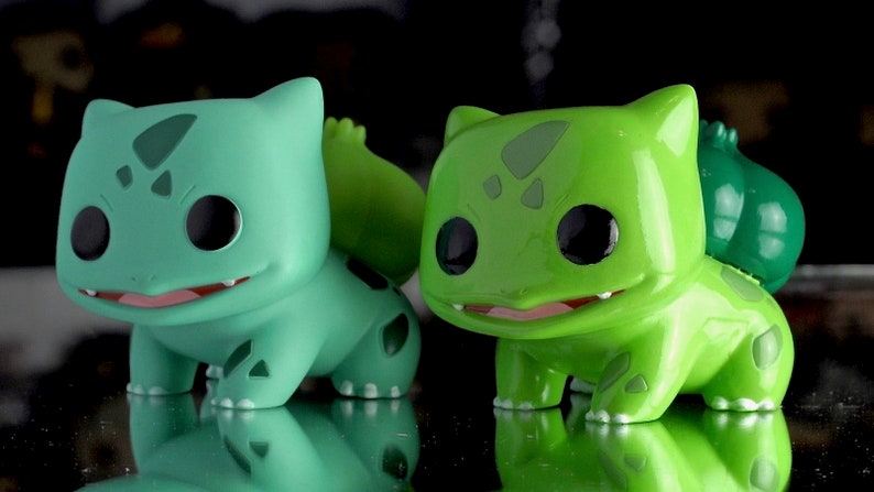 Shiny Bulbasaur Custom Funko Pokémon Pop Vinyl | Etsy