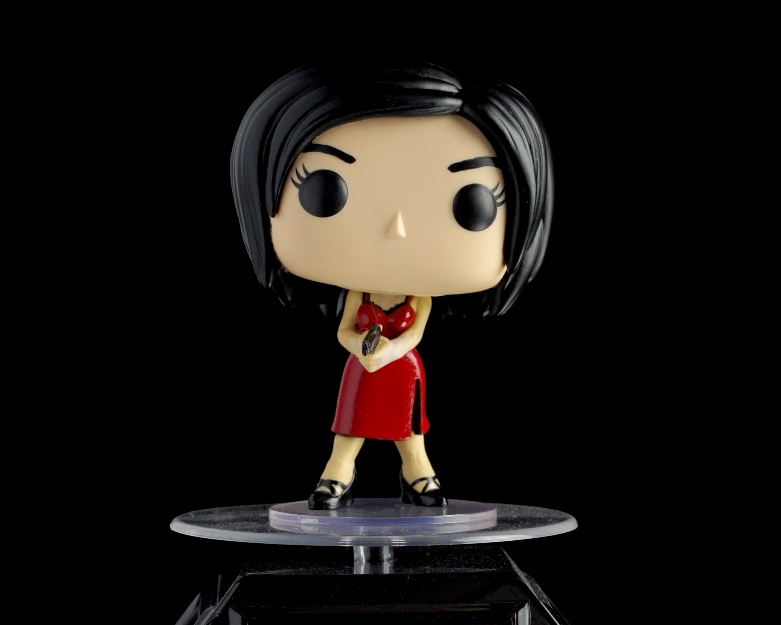 Ada Wong red Dresscustom Funko Resident Evil 4 Pop Vinyl 