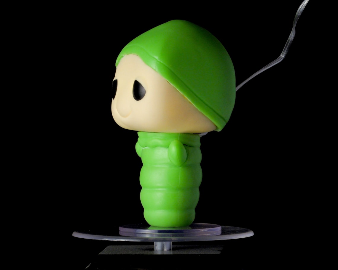 GLO Worm Light-UpCustom Funko Retro Toys Pop Vinyl | Etsy