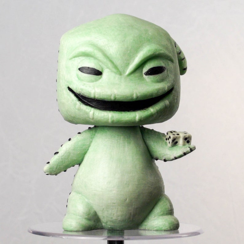 Oogie-Boogie Glow-in-the-Dark Custom Funko Nightmare Before | Etsy