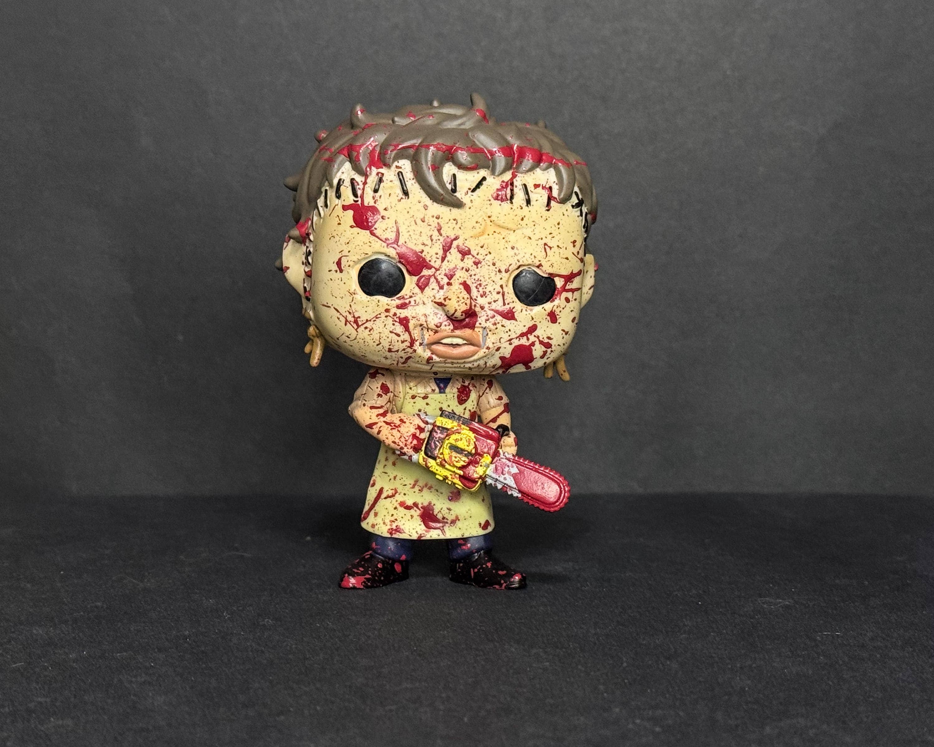 Leatherface (bloody) -custom Funko Texas Chainsaw Massacre Pop