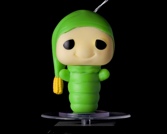 GLO Worm (light-up)-custom Funko Retro Toys Pop! Vinyl - Etsy