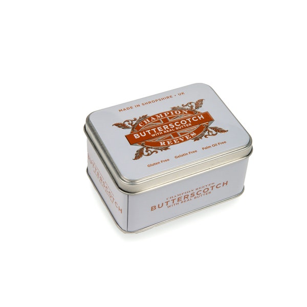 Butterscotch traditionnel dans une boîte de luxe