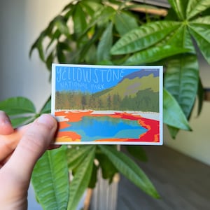 Yellowstone National Park Sticker