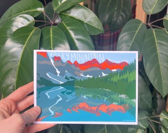 Rocky Mountain National Park 5x7in print (unframed)