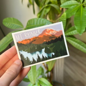 Mt. Rainier National Park Sticker