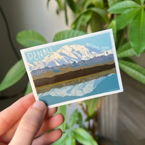 Denali National Park Sticker