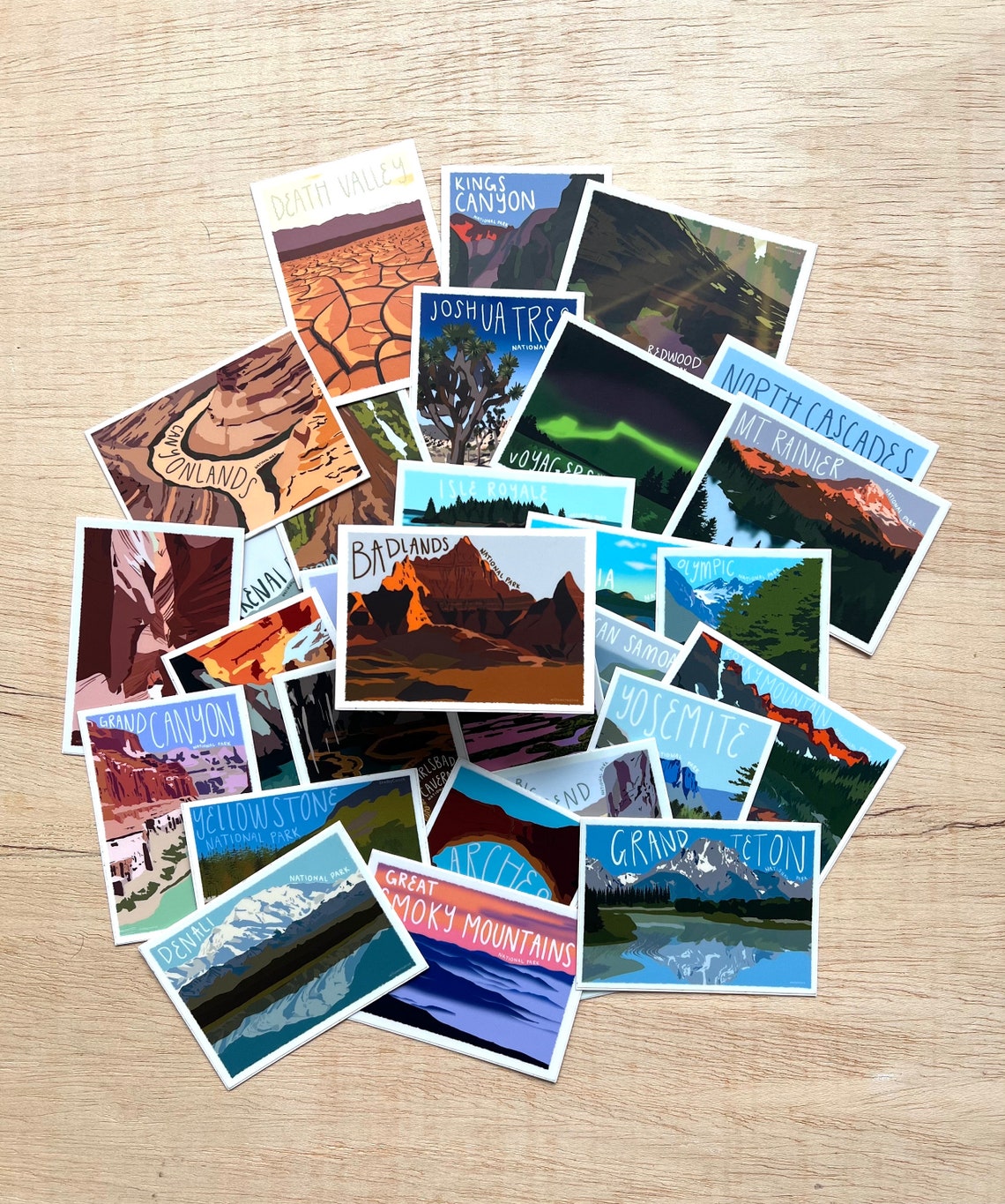 Badlands National Park Vinyl Sticker - Etsy