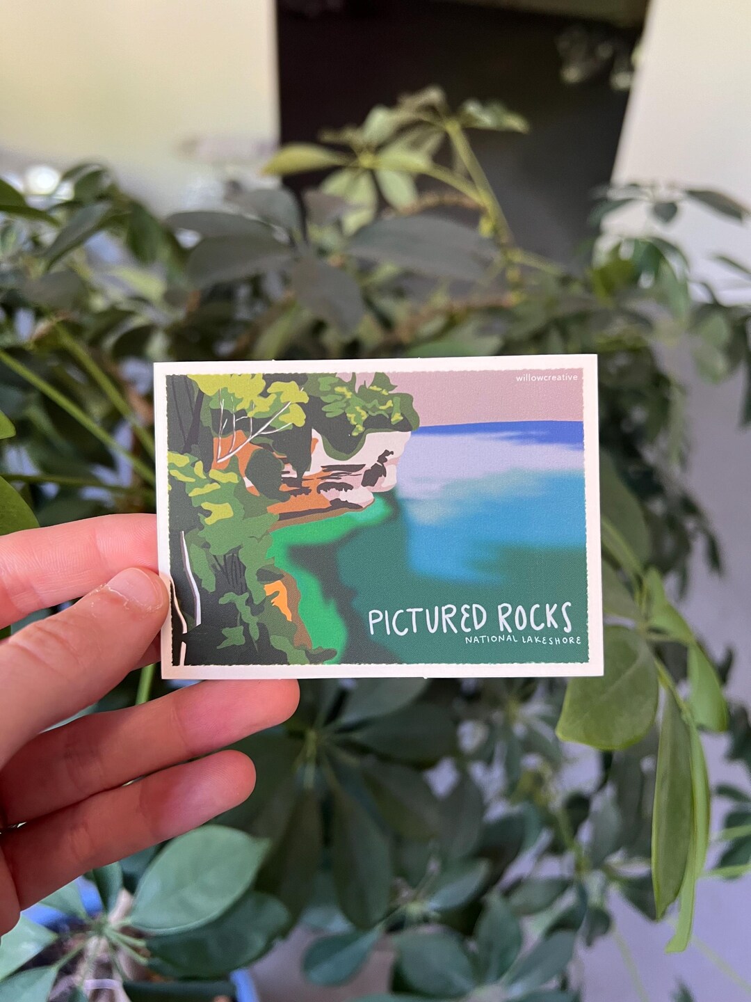 Pictured Rocks National Lakeshore Vinyl Sticker - Etsy