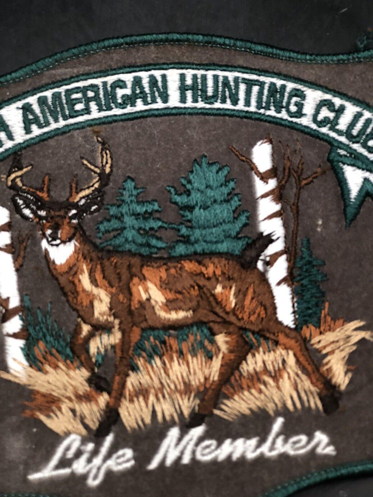 Large North American Hunting Club Life Member Patch Buck (S228) Etsy