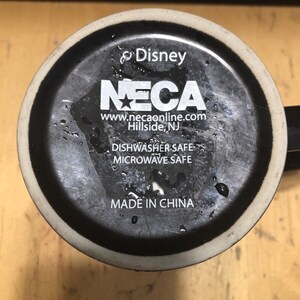 NECA Nightmare Before Christmas JACK & SALLY Black mug Rare image 5