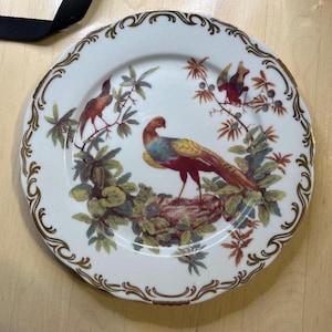 5 Andrea by Sadek Exotic Birds 8 1/4&quot; Salad Plates Rutherfords Birds