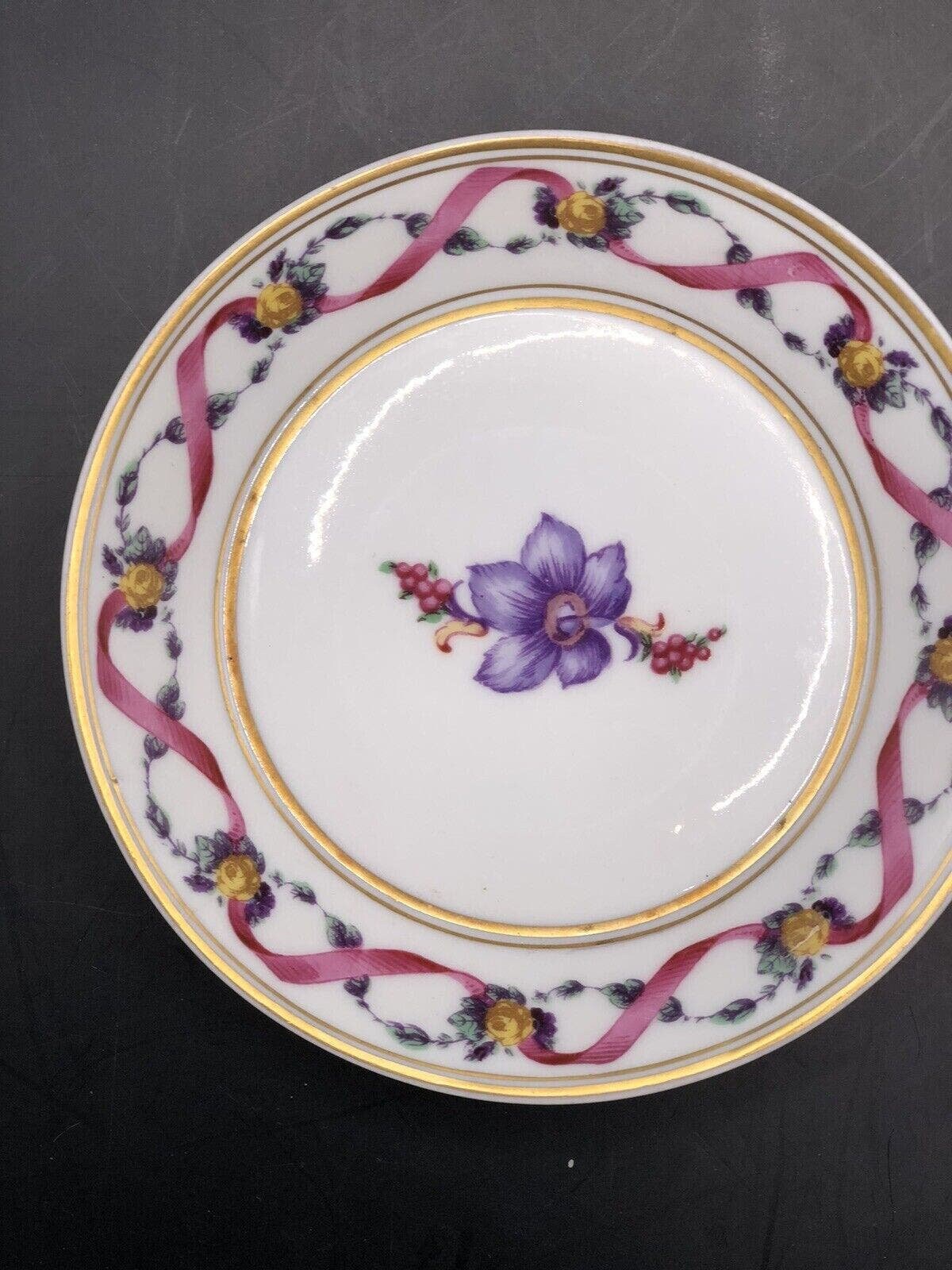 2 Assiettes Richard Ginori Rapallo - 26 Cm - Porcelaine Italie - Art Déco