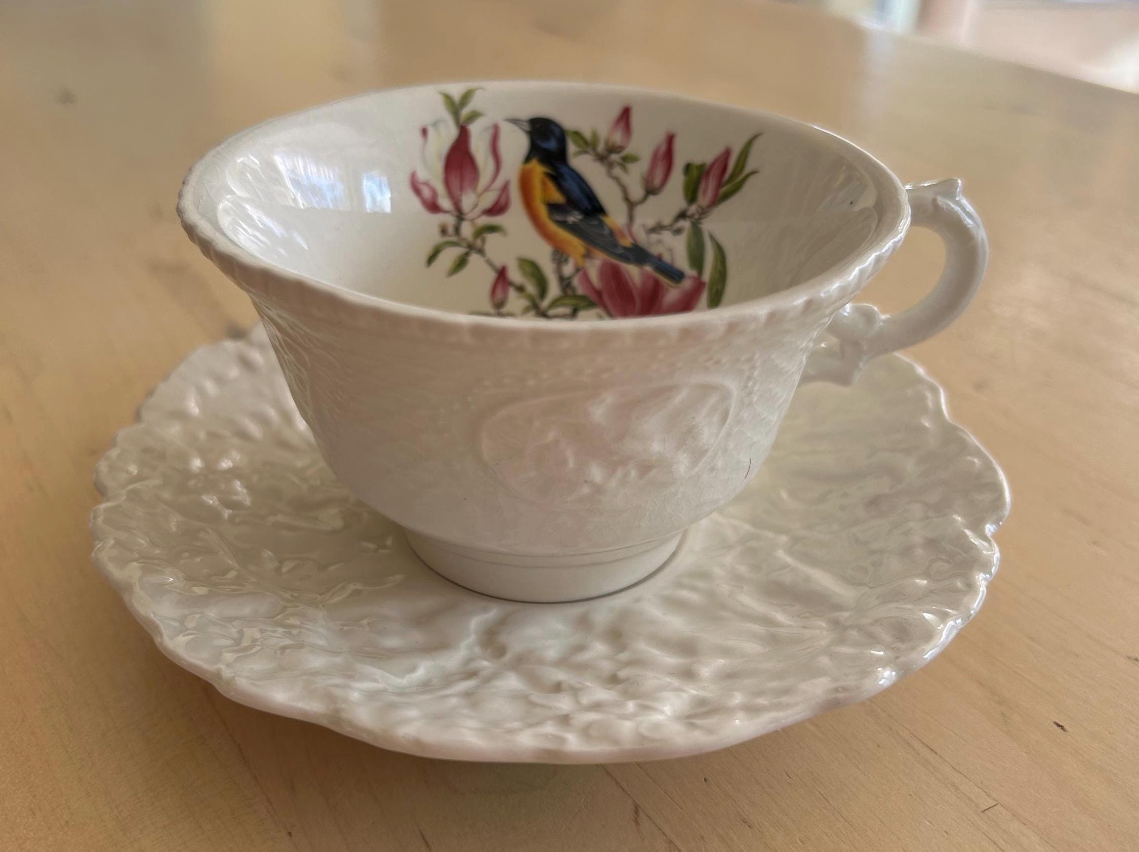 ①MADE inENGLAND老舗窯 CAULDON小鳥mini絵皿 Royal Cauldon Bird - Etsy