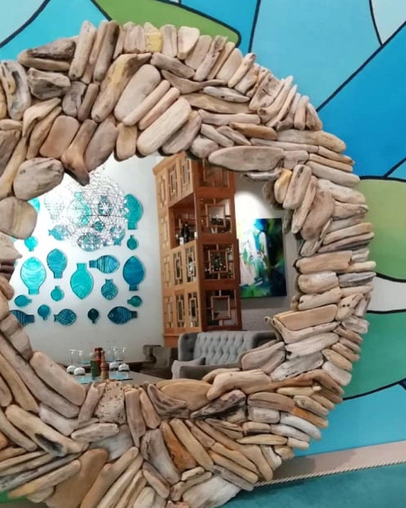29 Driftwood Mirror Wood Large Wall 29 Driftwood Mirror Wood Large