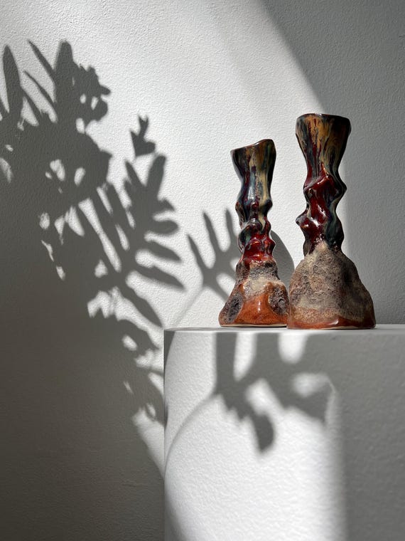 Ceramic sculptures set