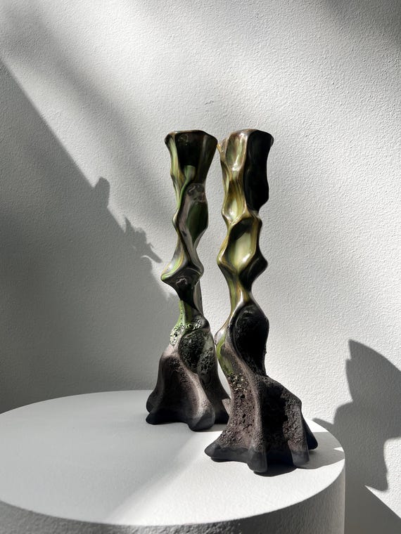Ceramic sculptures set