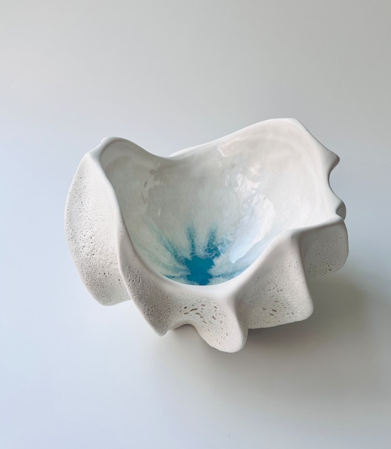 Ceramic Coral Bowl